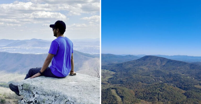 This Iconic Virginia Overlook Delivers Breathtaking Blue Ridge Mountain Views