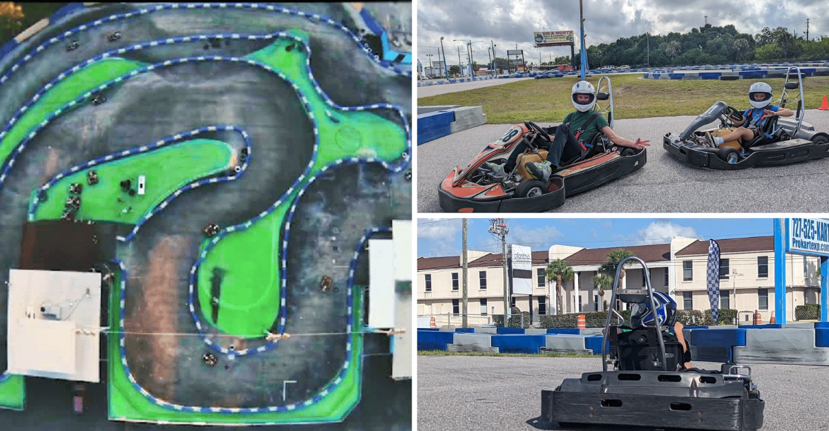 This Massive Florida Go Kart Track Delivers Thrilling Fun For All Ages
