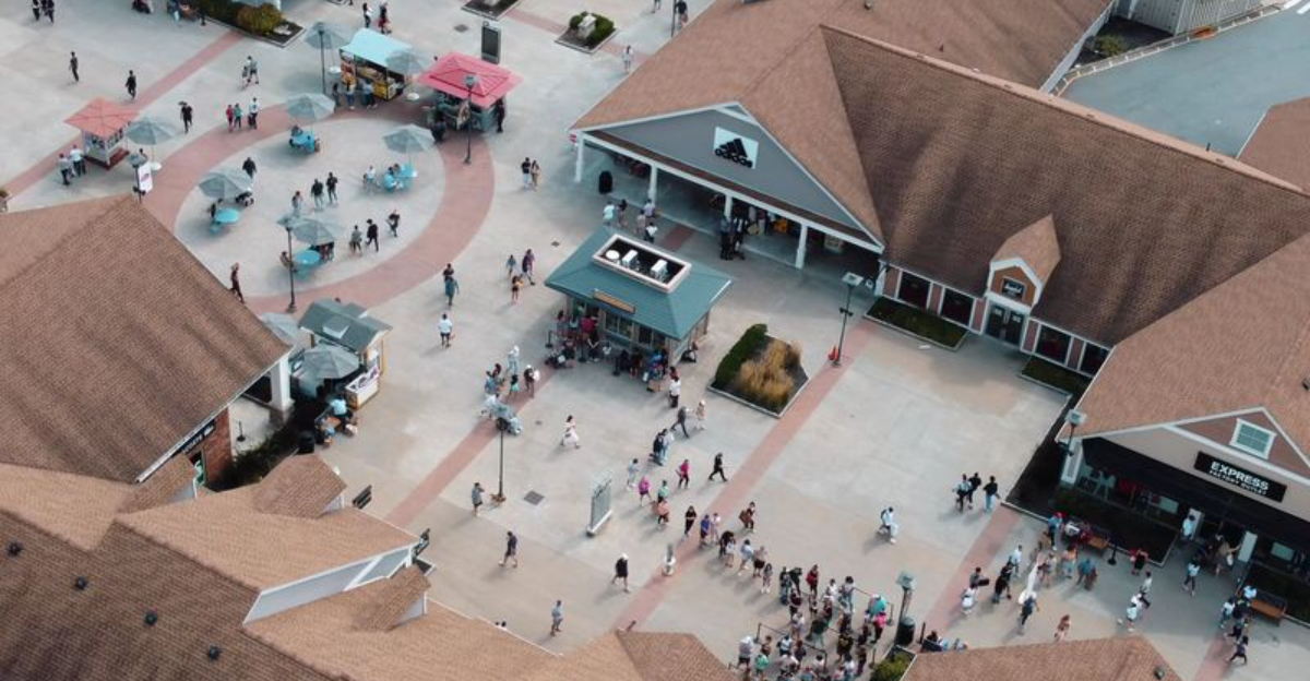This New York outlet mall is so enormous you could spend hours getting lost in the deals