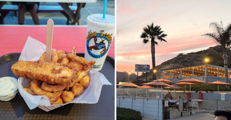 This No-Frills Seaside Restaurant In California Serves Fish And Chips That Are Absolutely To Die For