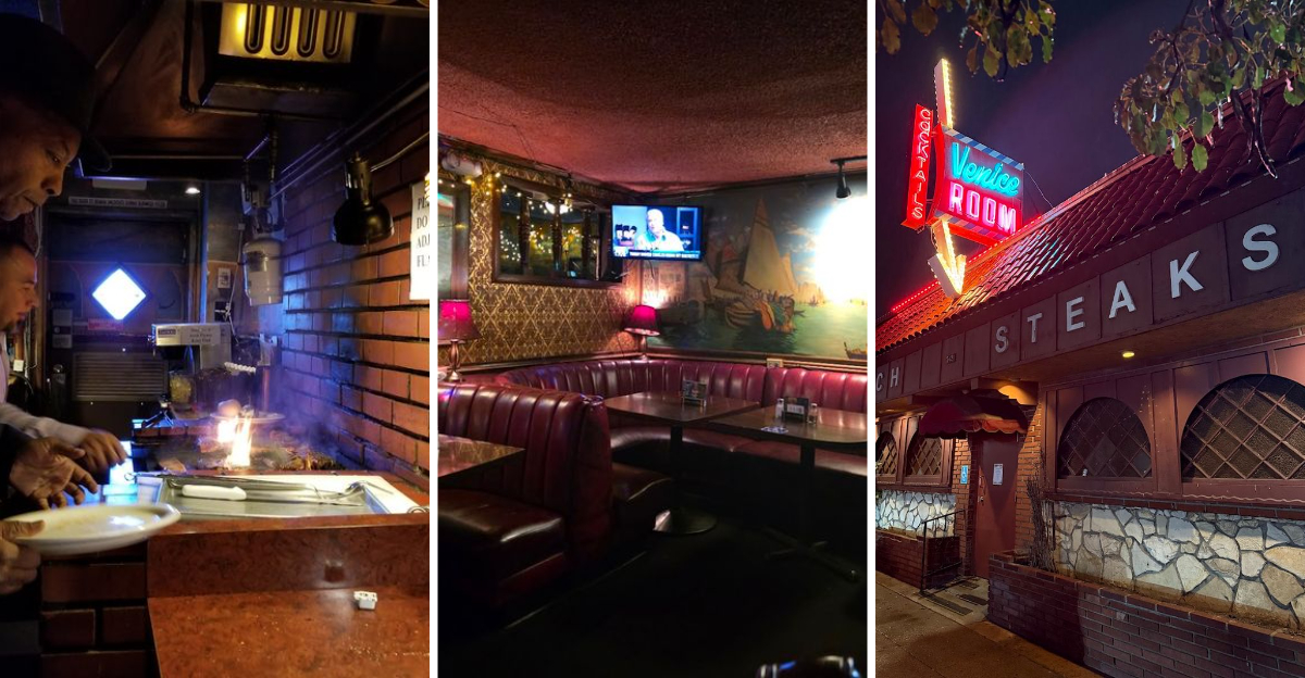 This Old Fashioned California Restaurant Is Famous Throughout The State For Its New York Steaks