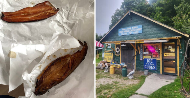 This Quirky Michigan Roadside Shack Serves Smoked Fish That Locals Say Is The Best In The Midwest