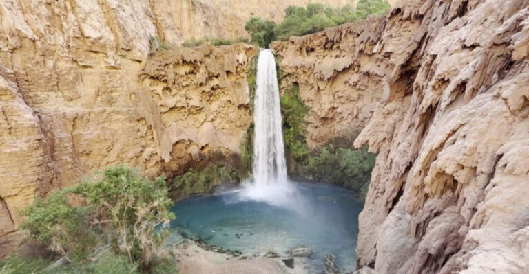 This Spectacular Arizona Waterfall Looks Unlike Anything Else In The State
