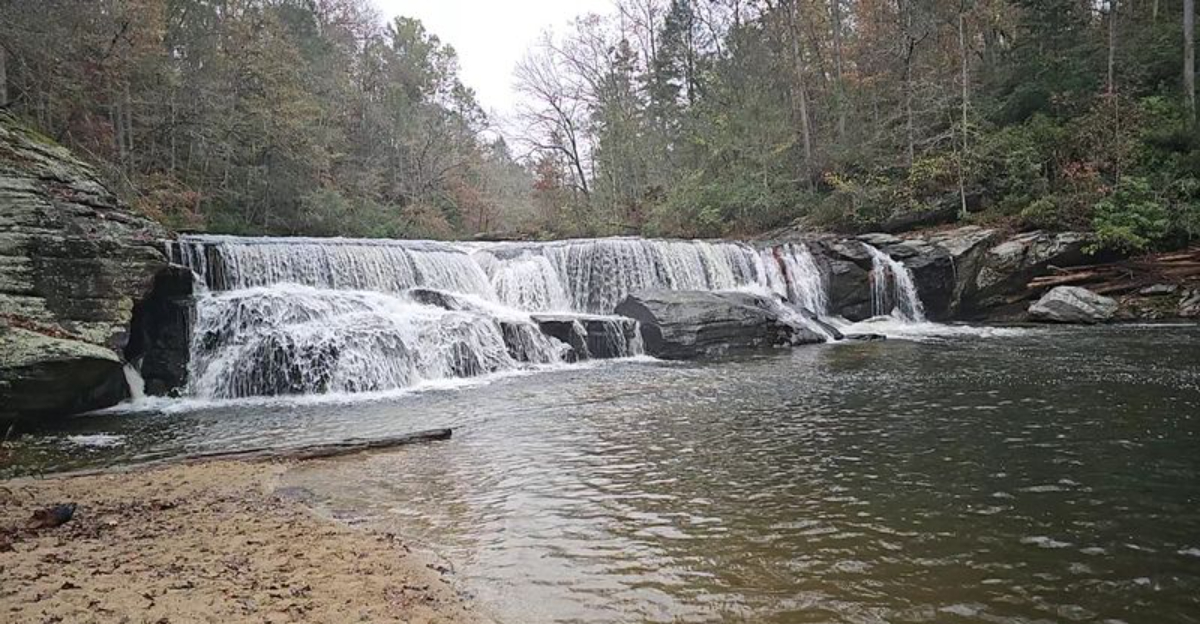 This Stunning Waterfall Swimming Hole In South Carolina Deserves A Spot On Your Travel Bucket List