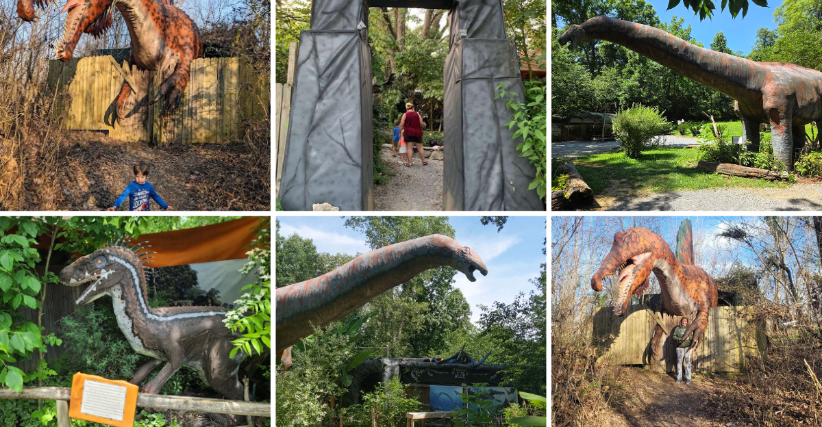 This Unique Outdoor Museum In Tennessee Feels Like A Journey Into A Prehistoric World