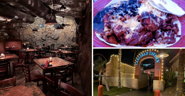 This cavern-themed Arizona restaurant serves carne adovada that’s impossible to forget