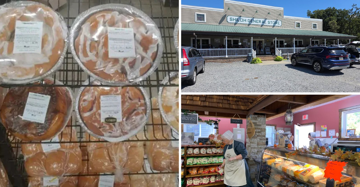This charming Amish style general store in North Carolina serves donuts that are worth the trip all by themselves