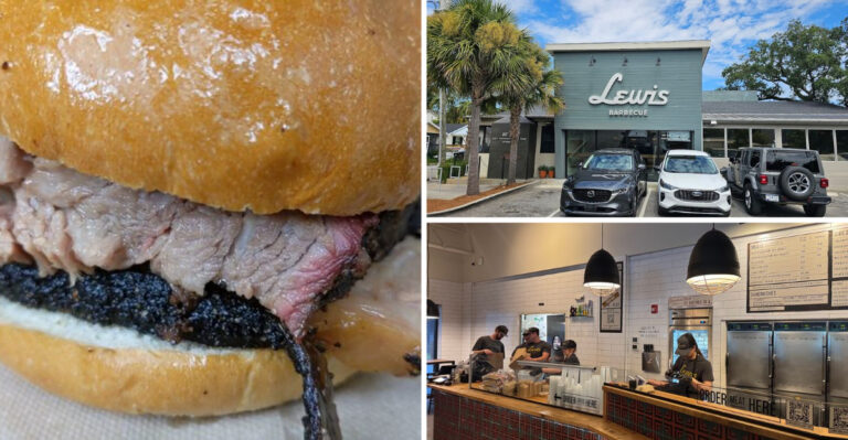 This charming South Carolina restaurant serves a brisket sandwich that just might be the best you’ll ever taste