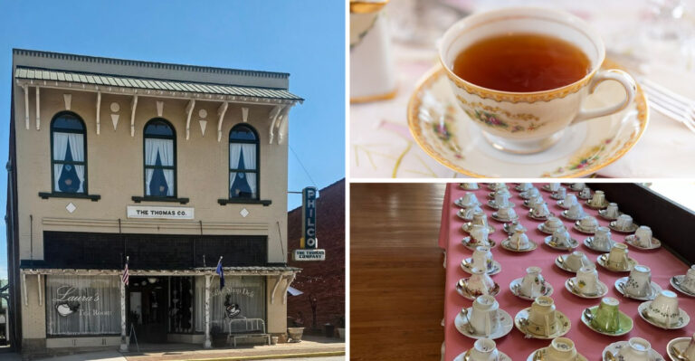 This charming South Carolina tea room feels like stepping into a dream you never want to leave