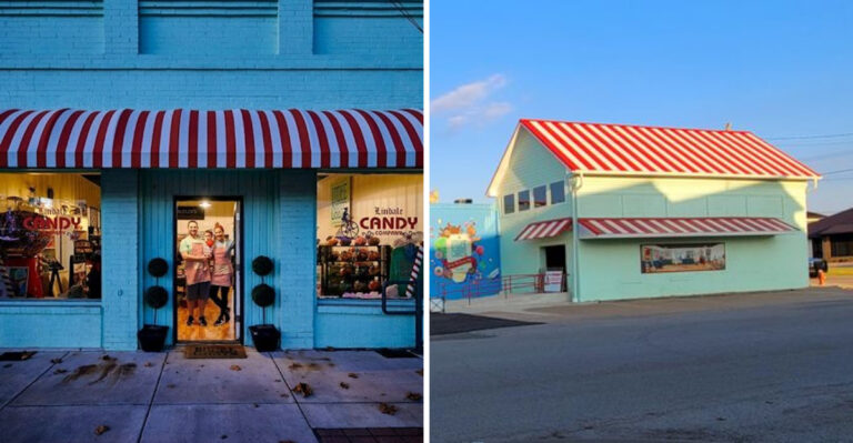 This charming candy store in Texas looks like it was lifted straight from the pages of a storybook