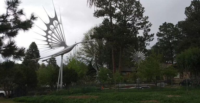 This charming little sculpture park in Colorado feels like something straight out of a dream