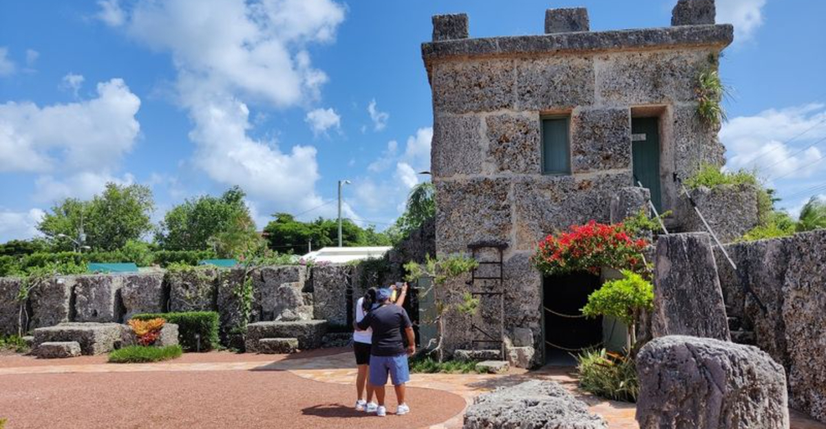 This eerie limestone castle in Florida is surrounded by ghost stories and haunting legends