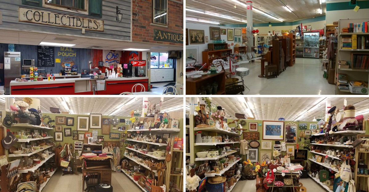 This enormous Ohio antique store may be the best kept thrifting secret in the entire state