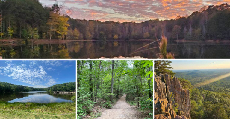 This gorgeous North Carolina state park hides one of the state’s best-kept secrets – a stunning hidden lake