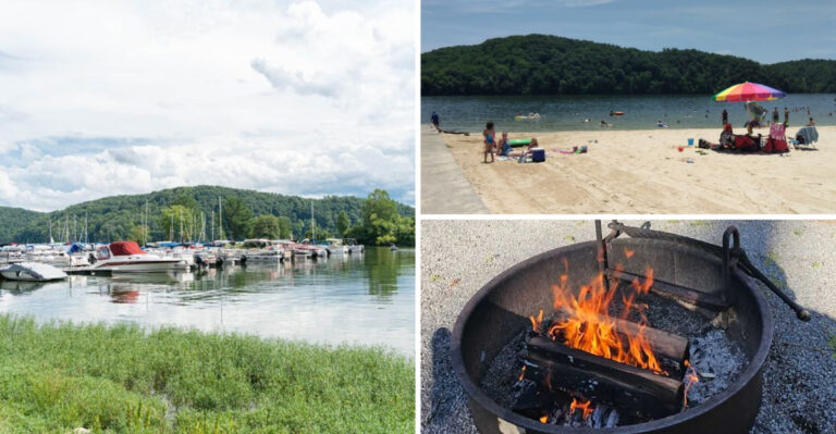 This gorgeous Virginia park sits on a stunning 4,500-acre lake and feels like a hidden paradise