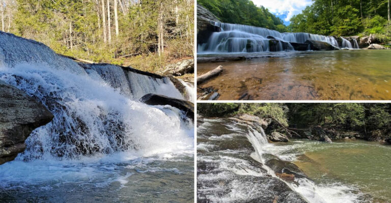 This gorgeous waterfall swimming hole in South Carolina remains one of the state’s best hidden gems