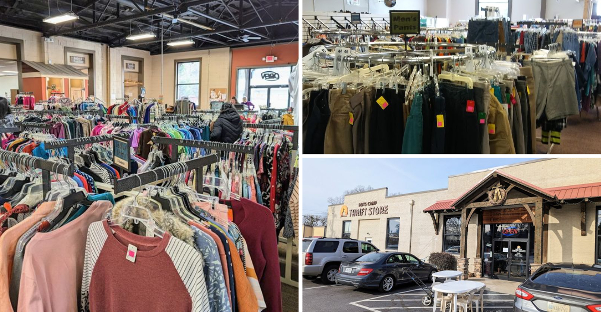 This massive South Carolina thrift store lets you build an entire wardrobe for around 35