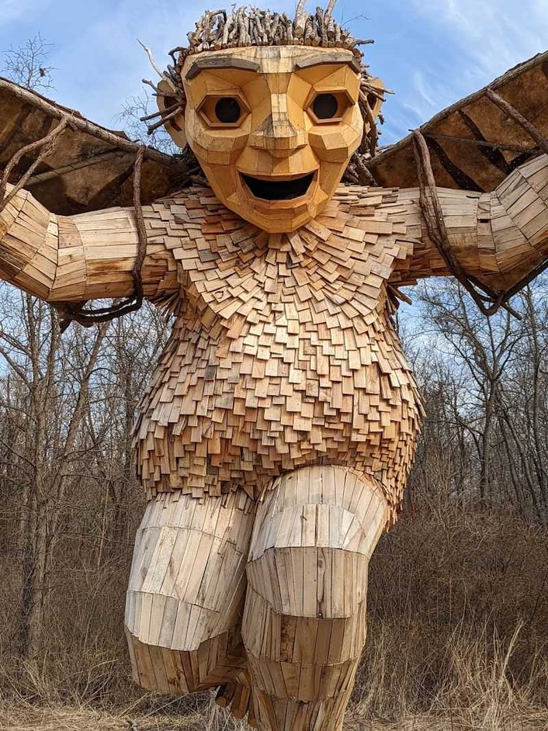 Thomas Dambo's Giant Troll Sculptures Thomas Dambo's Giant Troll Sculptures