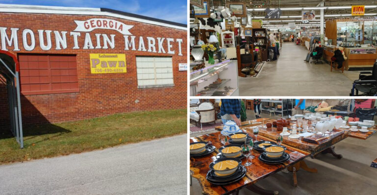 Treasure Hunters Love Exploring This Huge Georgia Flea Market Filled With Rare Finds
