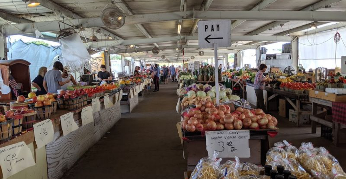 Treasure hunters can spend hours exploring this eclectic Florida flea market with more than 1,000 booths