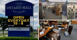 Treasure hunters can spend hours exploring this massive antique store in New York