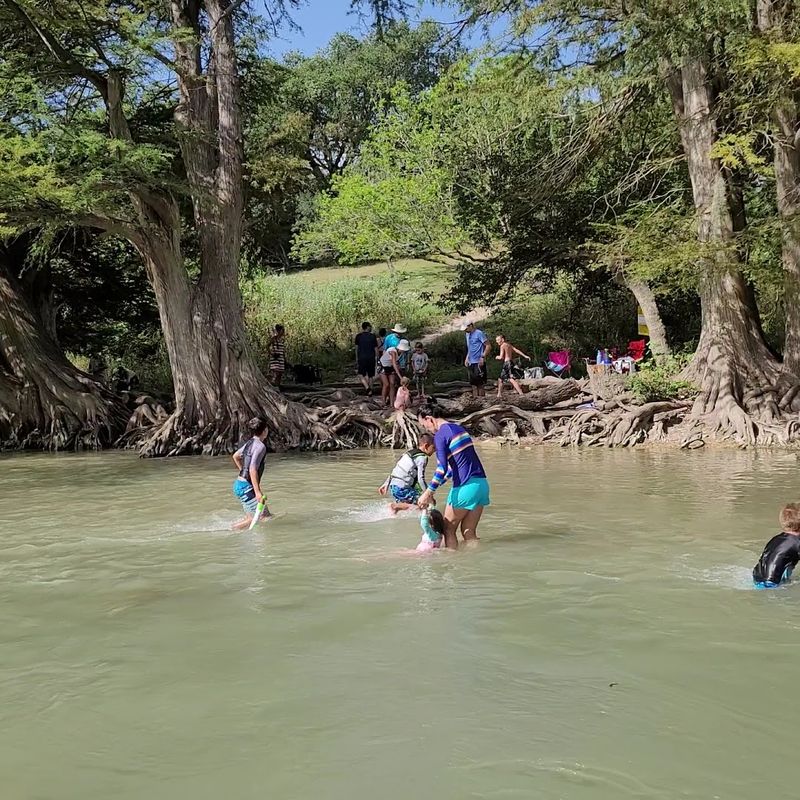 Tubing and Swimming in Refreshing River Water Tubing and Swimming in Refreshing River Water