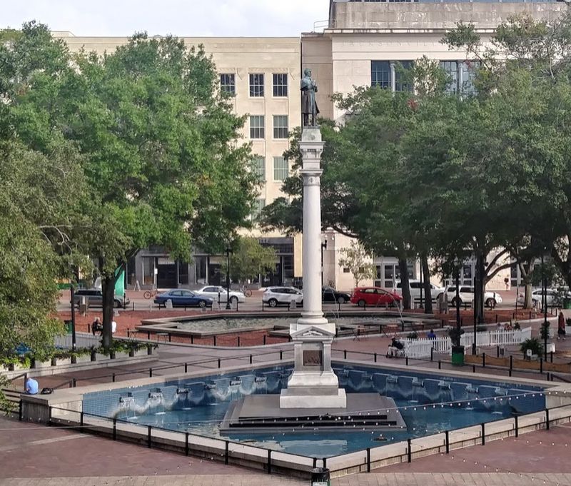 Two Fountains That Anchor the Park's Charm Two Fountains That Anchor the Park's Charm