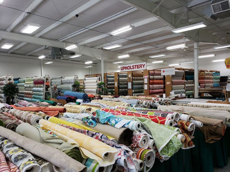 Upholstery Fabrics and Leather Hides in Stock