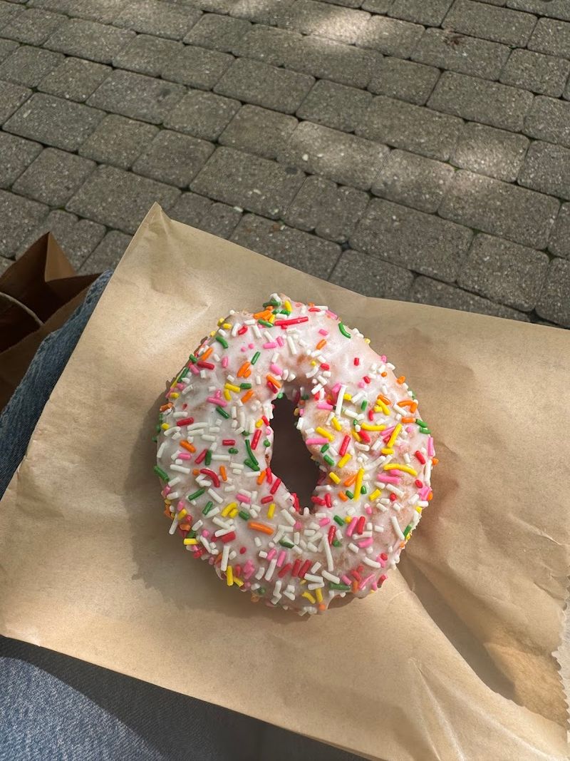 Vanilla Birthday Cake Donut