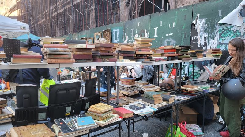 Vintage Books and Vinyl Records