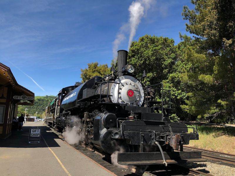 Vintage Steam and Diesel Locomotives