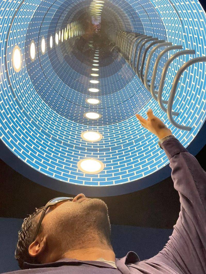 Vortex Tunnel That Spins Your World Around
