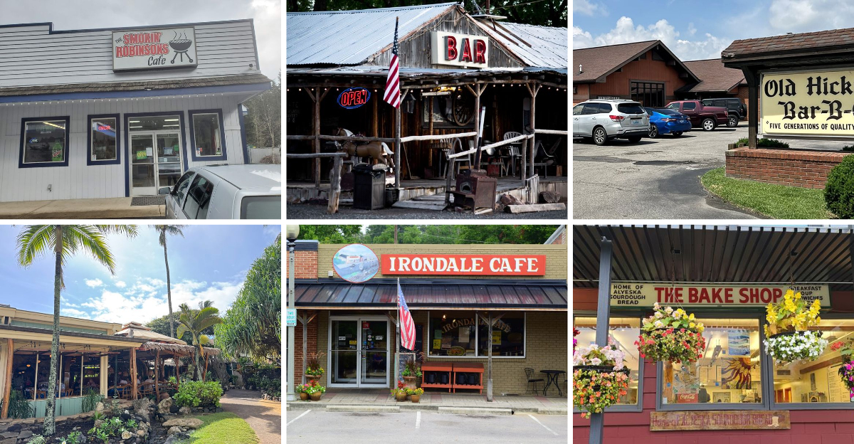 We ranked the cutest small town restaurants in every state that are worth a special trip