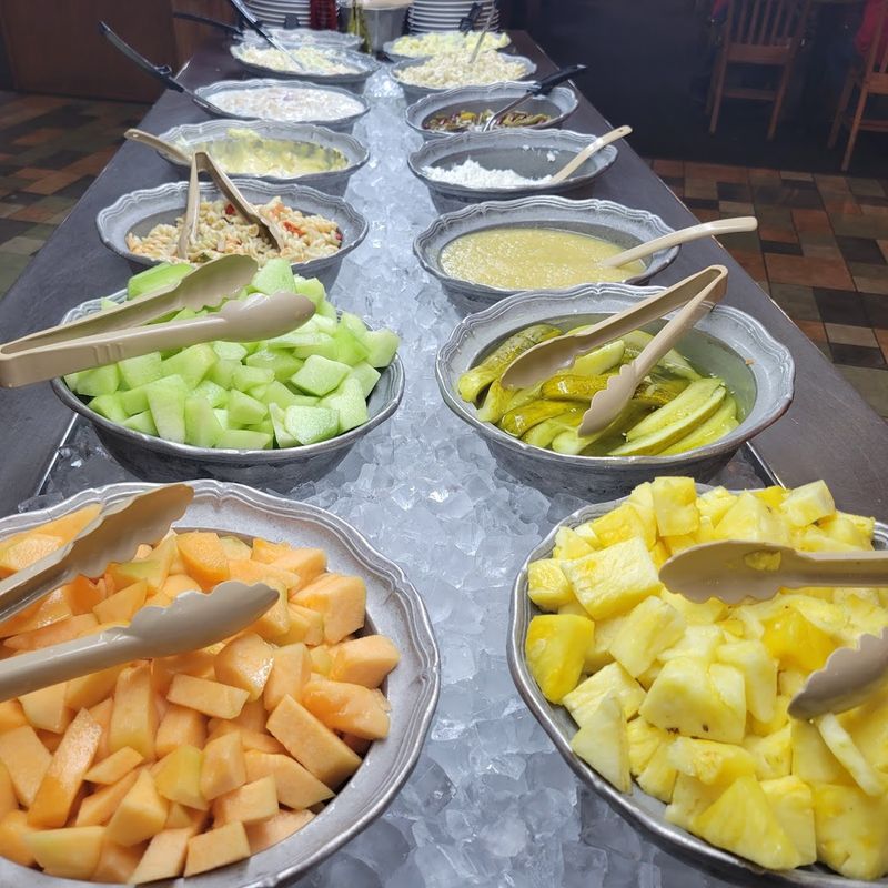 Weekend Breakfast Buffet With an Omelet and Waffle Station