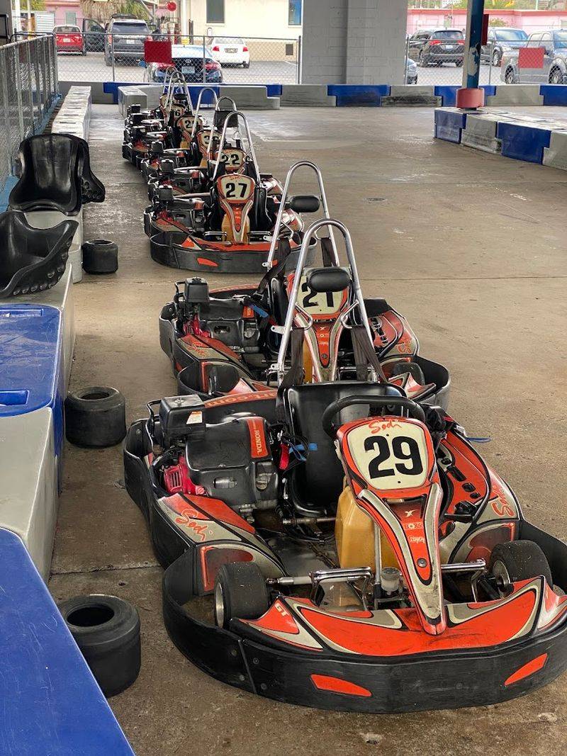 Well-Maintained Karts and a Clean, Organized Facility