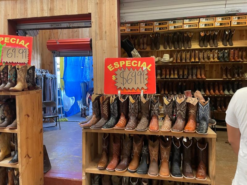 Western Wear and Leather Boots Galore
