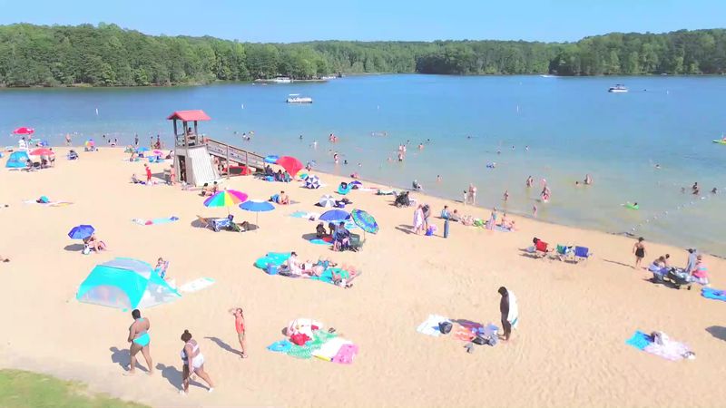 White Sandy Shores That Rival Any Coastal Beach White Sandy Shores That Rival Any Coastal Beach