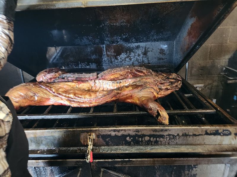 Whole Hog Cooked Over Real Wood