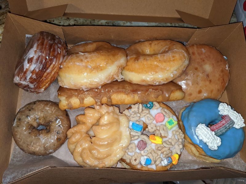 Wide Variety of Donut Options on the Menu