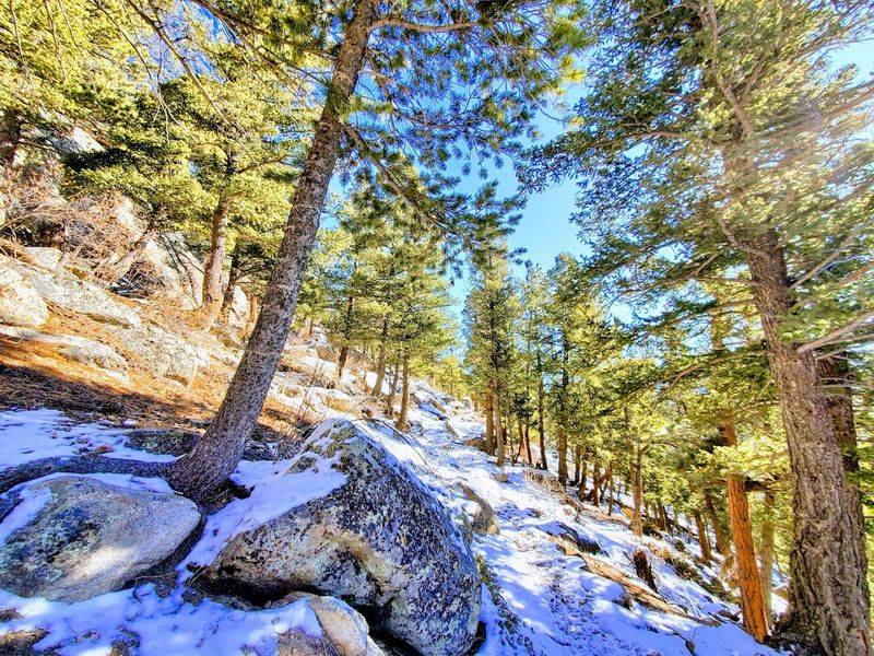 Winter Hiking That Turns the Park Into a Snow-Globe Wonderland