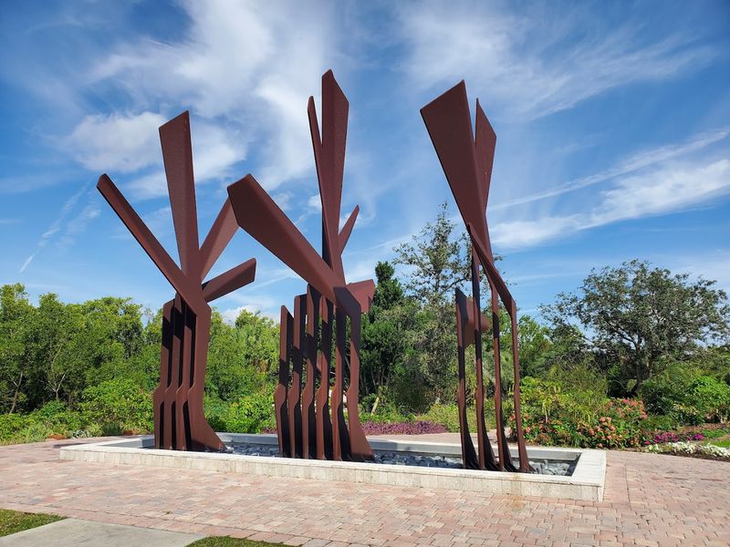 World-Class Sculptures Hidden Throughout the Landscape Like Treasure