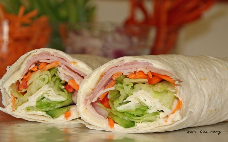 Wrap with deli meat