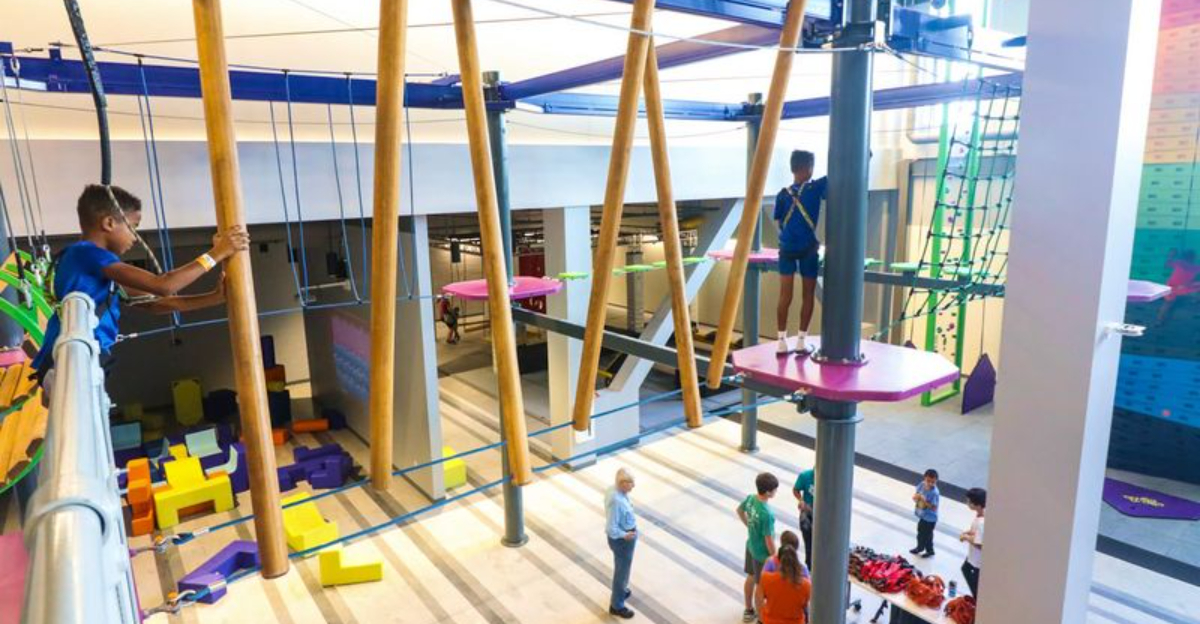 You Can Spend Hours Exploring This 30000 Square Foot Indoor Adventure Park In Virginia Without Running Out Of Things To Do