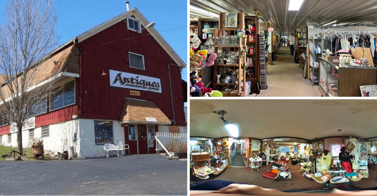You Could Easily Spend An Entire Day Exploring This Massive Illinois Antique Store