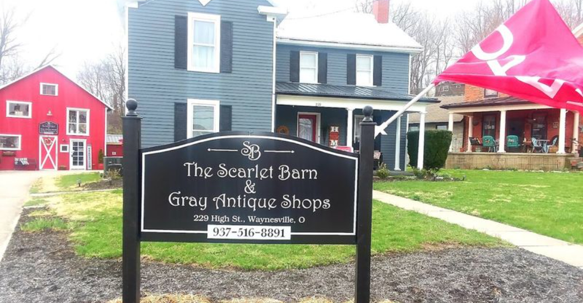You Could Easily Spend An Entire Weekend Antiquing In This Charming Small Town In Ohio