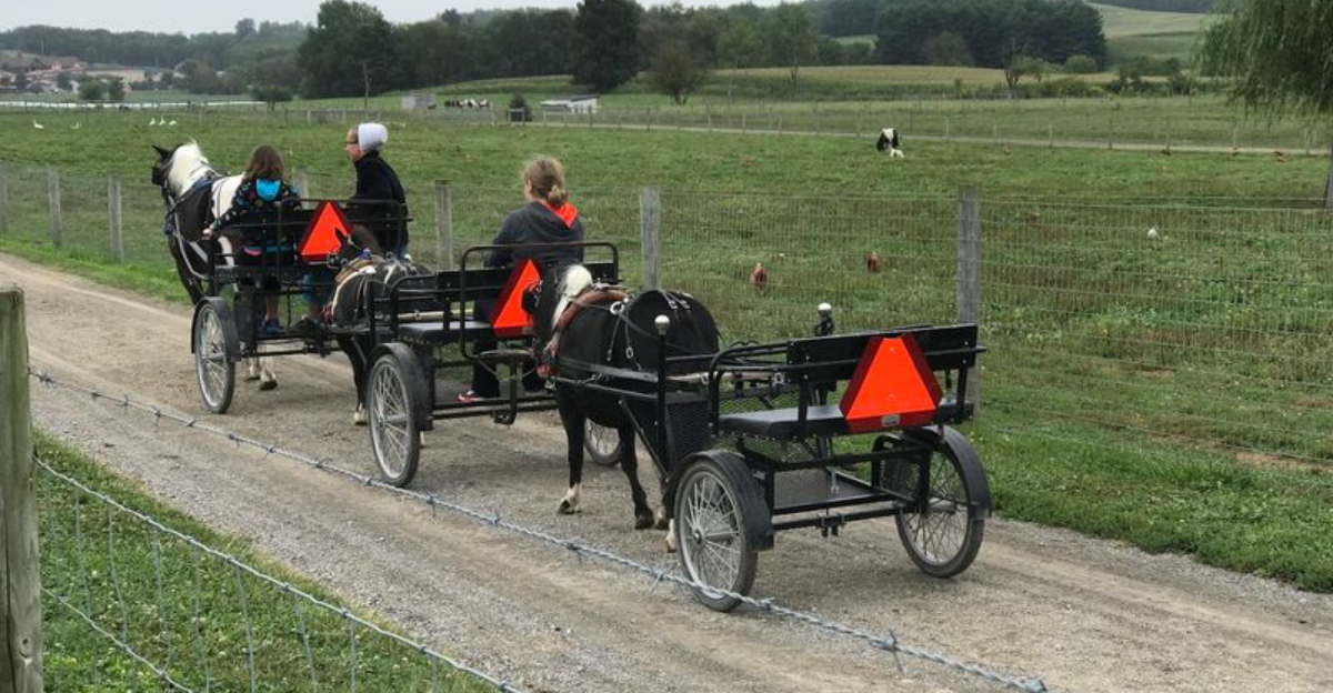You Need To Explore This Ohio Town Where Horse Drawn Buggies Still Fill The Roads