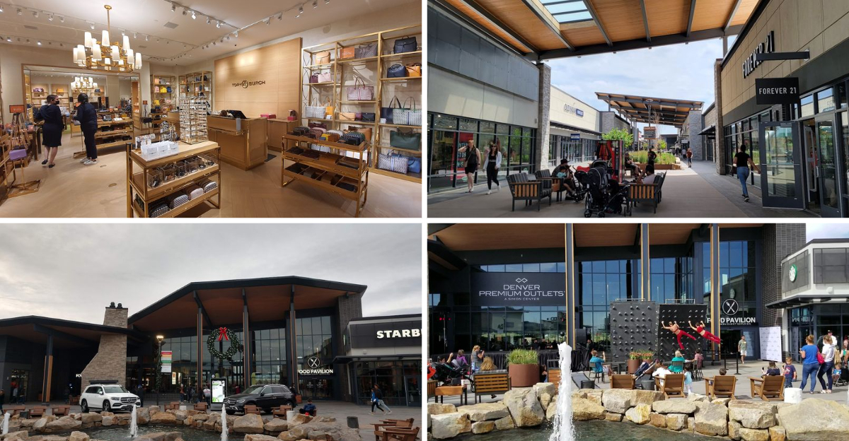 You could spend an entire day exploring this jaw dropping Colorado outlet mall without breaking the bank
