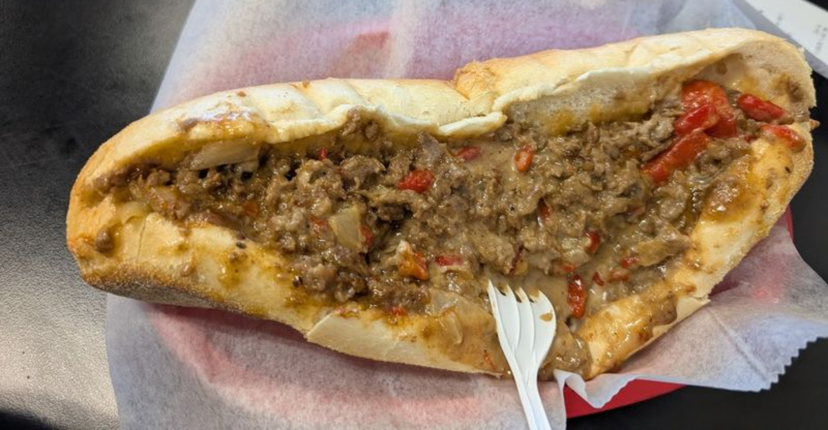 You wont believe the size of the cheesesteak served at this legendary Pennsylvania restaurant