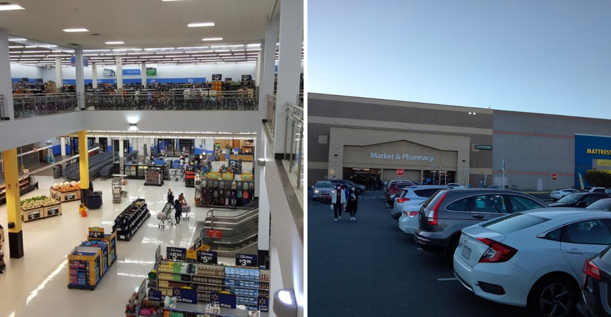 You wont believe whats hiding inside this enormous two story Walmart in New York