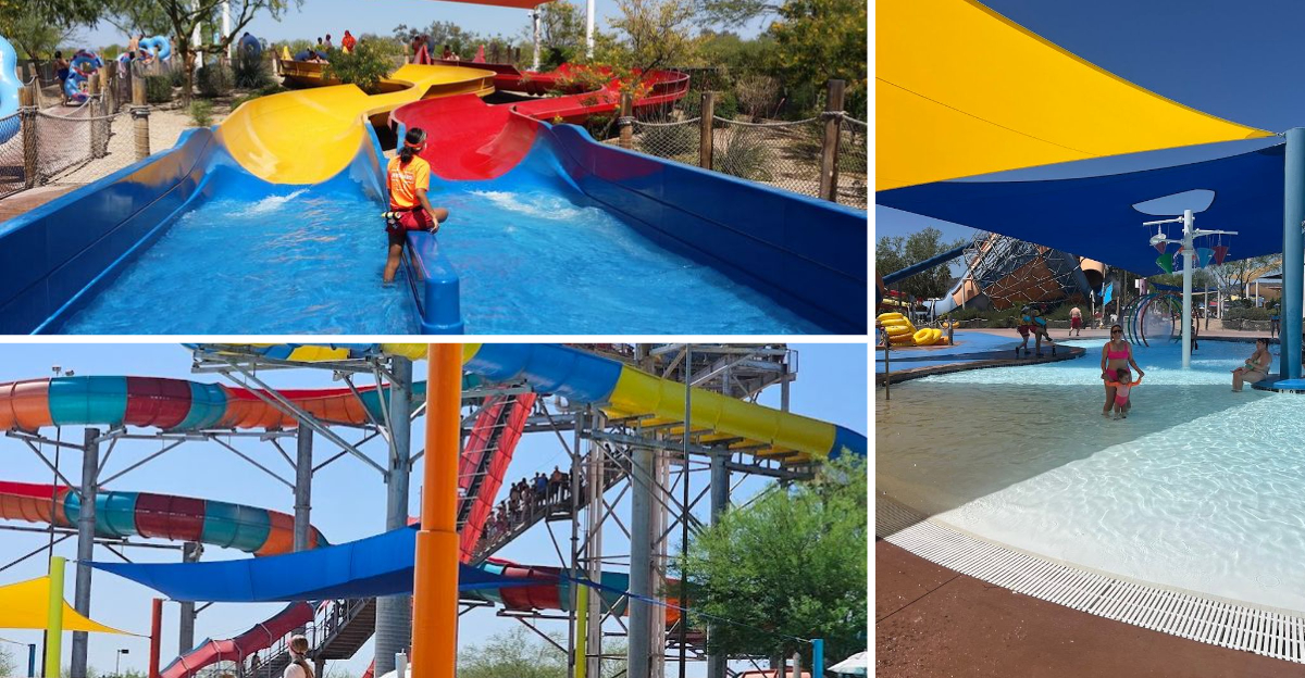 You'll Want To Spend Every Summer Day At This Incredible 32-Acre Arizona Waterpark